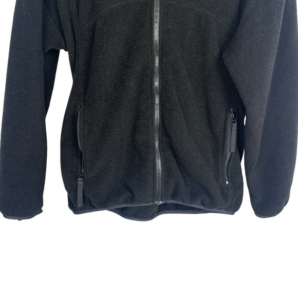 Vintage HELLY HANSEN Jacket Women's Large Black Full Zip Thick Fleece Outdoor - Picture 5 of 13